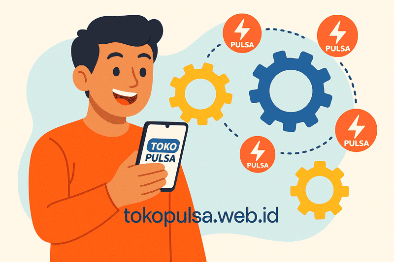 Tutorial Isi Pulsa Otomatis di Toko Pulsa 24 Jam